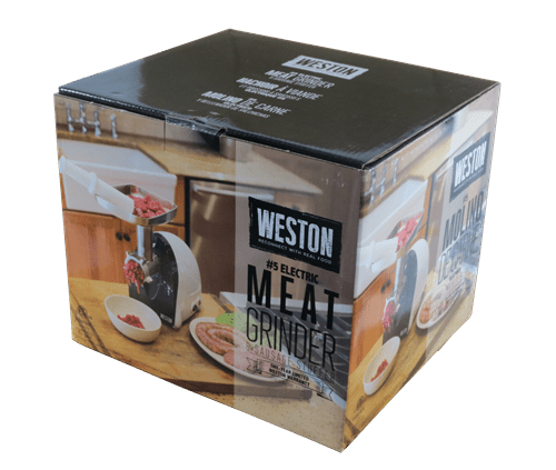 Weston molino de carne, Plateado
