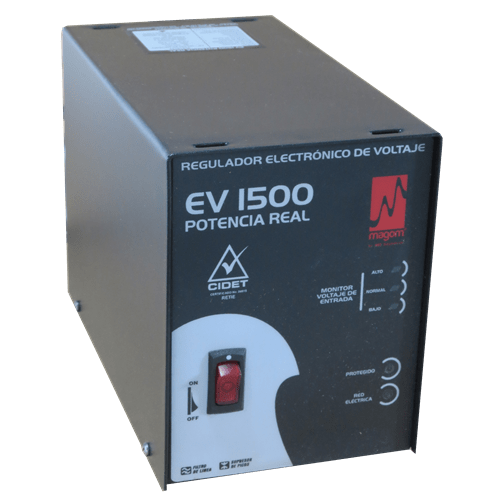 Estabilizador Elevador de voltaje EV-1500E. - Casa Hermes