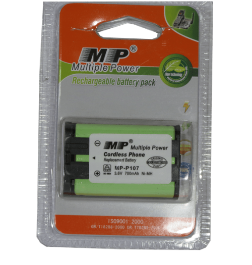 bateria pack 3,6V recargable MP-107