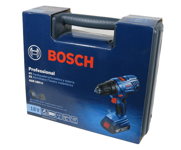 Atornillador a bateria BOSCH GSR 180-LI Professional