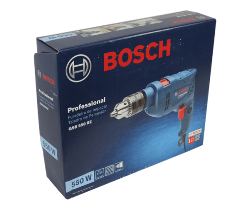 taladro percutor bosch GSB 550 RE