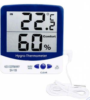 TERMOHIGROMETRO TEMPERATURA HUMEDAD